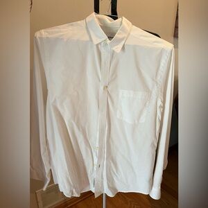 Goodfellow white mens button shirt size Larger